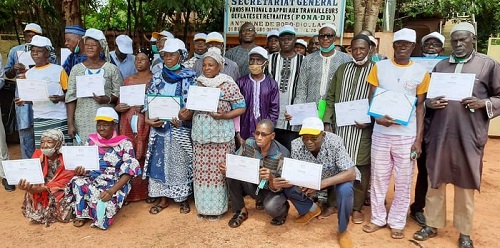 Bobo-Dioulasso : 50 retraités formés dans les filières agro-sylvo-pastorale et halieutique