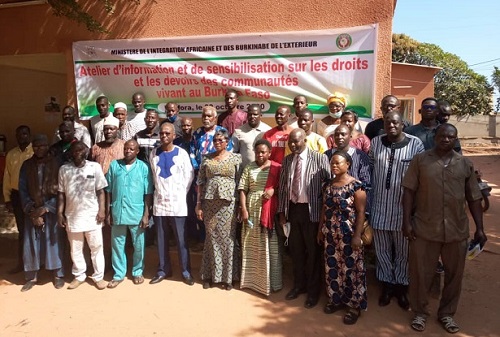 Intégration africaine : Des communautés vivants au Burkina Faso outillées sur leurs droits et devoirs dans les Cascades