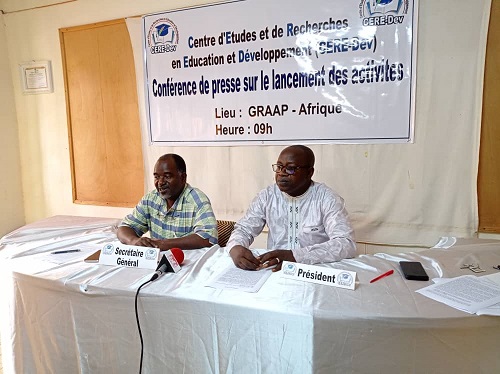 Bobo-Dioulasso : Le Centre d’études et de recherches en éducation et développement lance ses activités