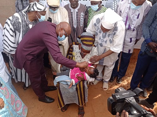 Bobo-Dioulasso : Le ministre de la santé lance la campagne nationale de vaccination contre la poliomyélite