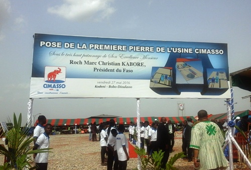 CIMASSO : Bientôt du ciment made in Bobo pour les Burkinabè