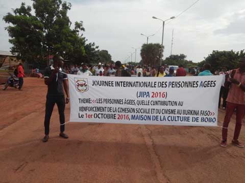 Journée Internationale des Personnes Agées (JIPA) : Bobo-Dioulasso a célébré les siennes