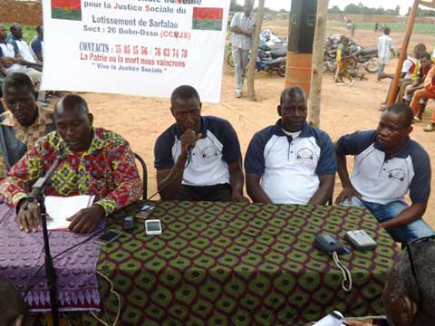 Bobo-Dioulasso : Le CCVJS exige la reprise des opérations de lotissement au secteur 26