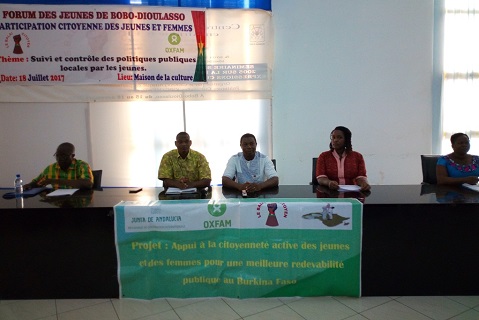 Jeunes et développement local au Burkina Faso : Bobo- Dioulasso a tenu son 1er Forum 
