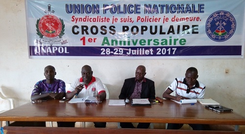 Bobo-Dioulasso : L’Union Police Nationale (UNAPOL) section des Hauts-Bassins a commémoré l’an un de son existence