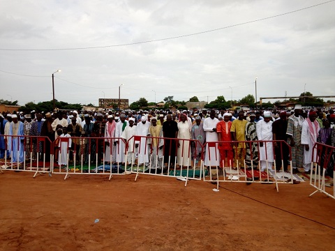 Tabaski à Bobo-Dioulasso : Les fidèles ont prié pour la sécurité et la paix au Burkina Faso