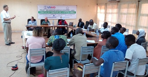 Projet mécanisation agricole appropriée : Des enseignants et étudiants formés sur la nutrition animale à Bobo-Dioulasso