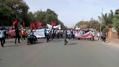 Bobo-Dioulasso : Les travailleurs du MENA ont réaffirmé leur engagement à poursuivre la lutte