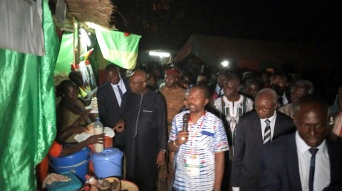 SNC Bobo 2018 : Le président du Faso a visité le village des communautés