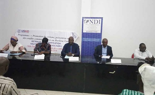 Lutte contre l’incivisme : Le National Democratic Institute outille des acteurs de Bobo-Dioulasso