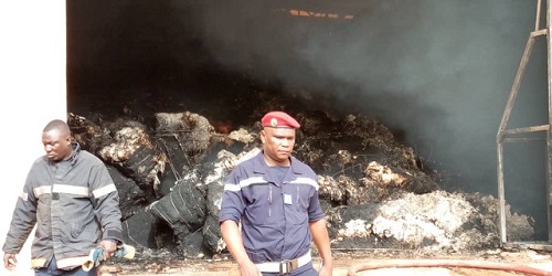 Incendie à CIPAM Bobo : Des dégâts matériels chiffrés à plus d’un milliard de FCFA
