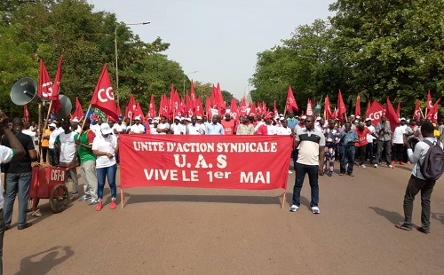 Fête du 1er-Mai : Les syndicats des Hauts-Bassins exigent la délocalisation des cimenteries CIMASSO et CIMAF