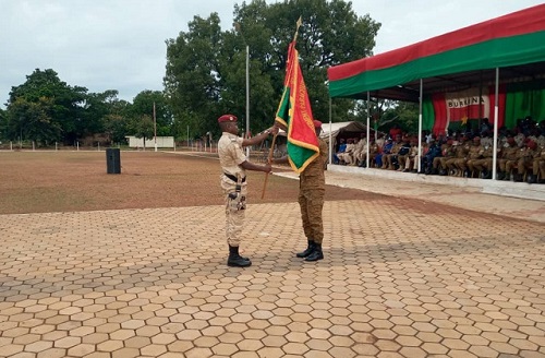 Bobo-Dioulasso : Le chef de bataillon Wilfried Ouédraogo à la tête du 25e Régiment parachutiste commando