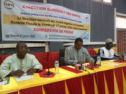 Rentrée fiscale 2020 : La Direction générale des impôts fait le bilan de ses activités de 2019 à Bobo-Dioulasso