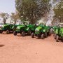 Les quatre tracteurs agricoles