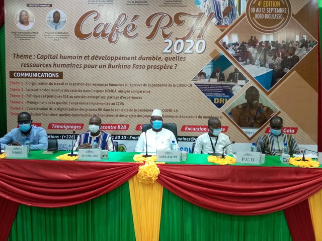 Café RH 2020 : Pour des ressources humaines de qualité au coeur d’un Burkina prospère