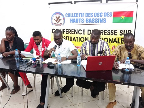 Transition au Burkina : Le Collectif des OSC des Hauts-Bassins salue le processus de réconciliation du président Damiba
