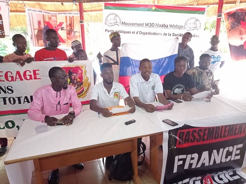 Bobo-Dioulasso : Le Mouvement M30 Naaba Wobgo exige la rupture des partenariats français avec le Burkina