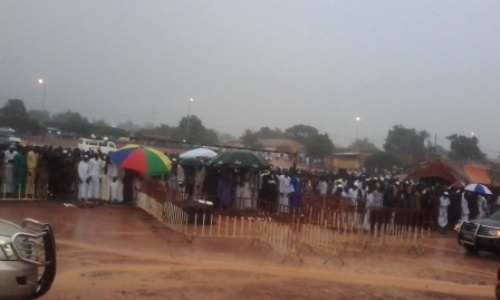 Ramadan 2016 : L’on a prié sous la pluie à Bobo-Dioulasso