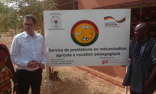 Coopération Burkina/Allemagne : Le projet Centre d’Innovations Vertes pour booster la sécurité alimentaire