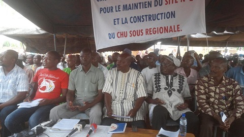 Projet de construction du Centre Hospitalier Universitaire à Bobo-Dioulasso : Les populations et le gouvernement à bâtons rompus sur le choix du site