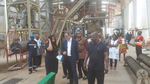 Bobo-Dioulasso : Le vice-président de la SFI a visité les industries de la chaine de valeur cotonnière
