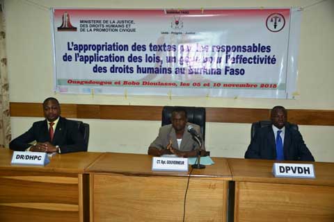 Bobo-Dioulasso : Des acteurs de la justice s’approprient des lois sur la protection des enfants…