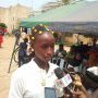 Adjaratou Sidibé élève à l'école primaire du village de MOUKOMA